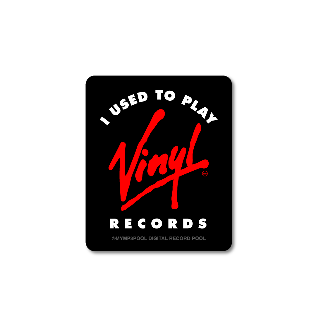 I Used To Play Vinyl Sticker