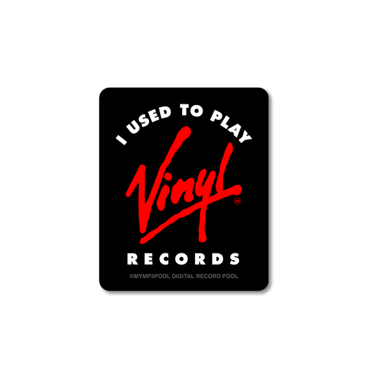 I Used To Play Vinyl Sticker