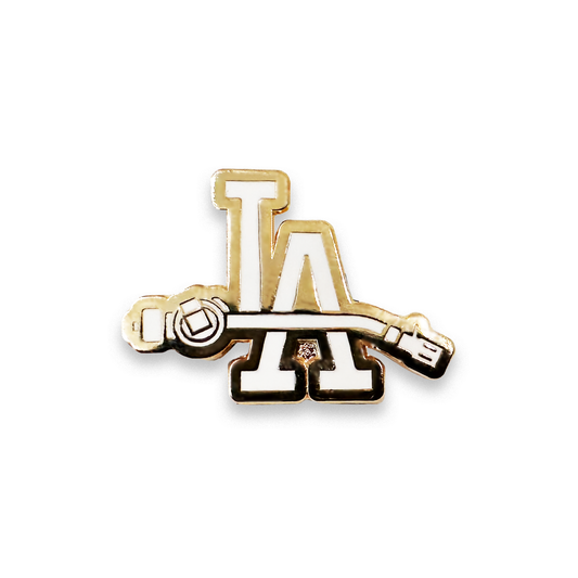 LA Tone Arm Lapel Pin