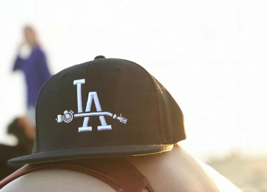 LA Tone Arm Snapback Hat
