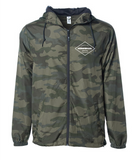 MMP Diamond Windbreaker Zip Up Jacket
