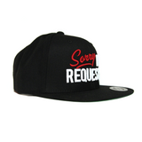 Sorry No Requests Snapback Hat (Red/White)